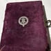 Antique Victorian 1880s Red Cranberry Velvet Empty Photo Album FOR RESTORE