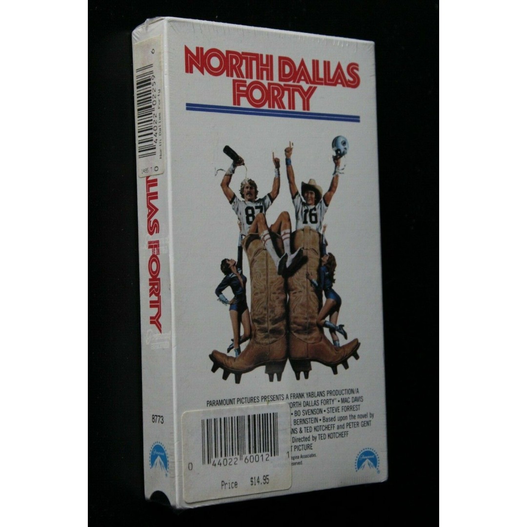 North Dallas Forty 40 VHS Cassette Tape Factory Sealed Nick Nolte Get IGS Graded