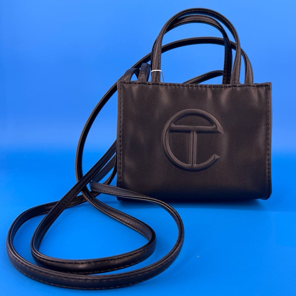 TELFAR Small Black Shopping Bag NWT