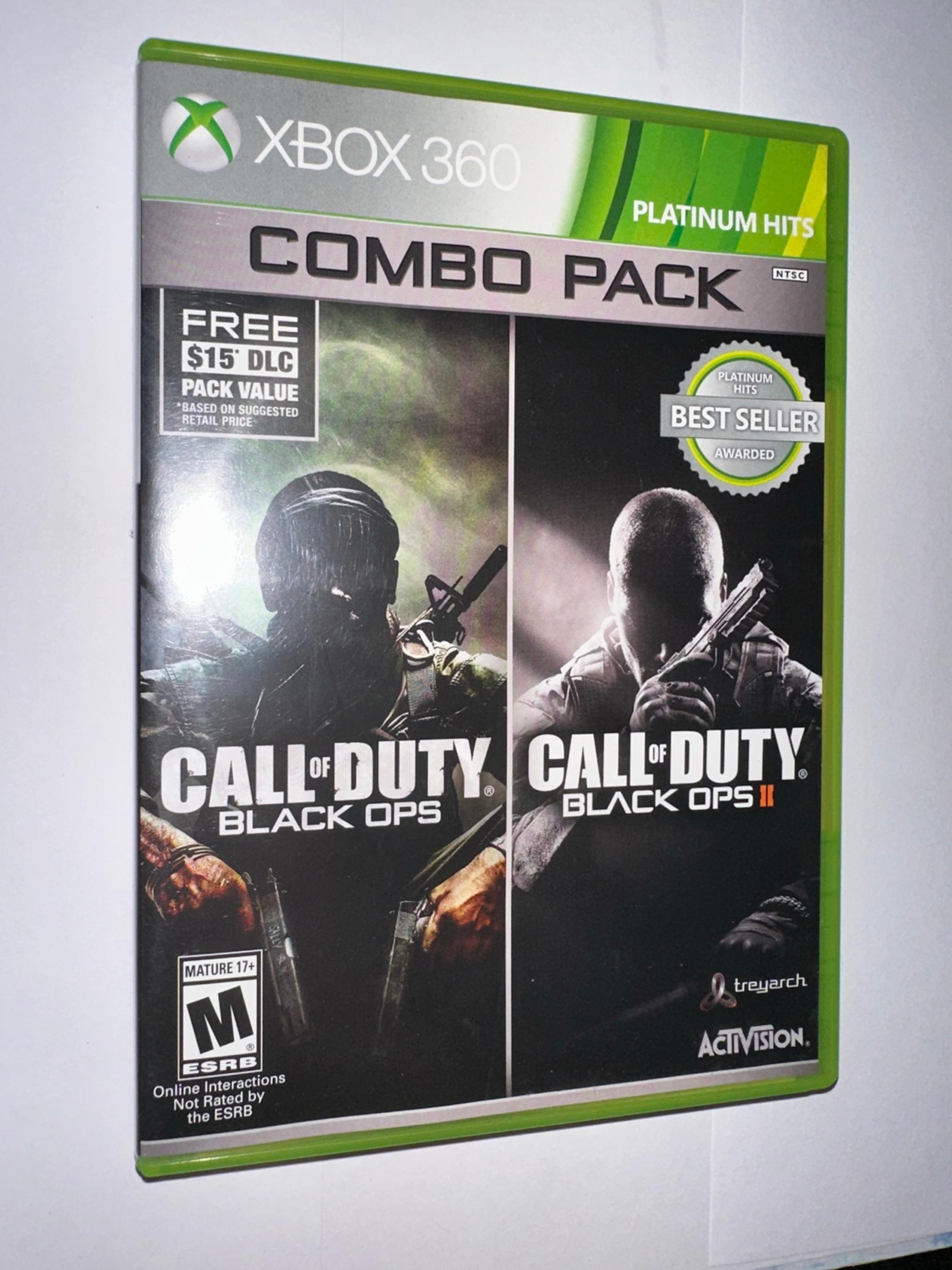 Call of Duty: Black Ops 1 & 2 (Microsoft Xbox 360) CIB