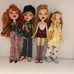 Assorted Bratz Doll Bundle - 5 Bratz Dolls (COMPLETE)