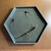Threshold with Studio McGee Green Hexagon Ceramic Tray