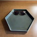 Threshold with Studio McGee Green Hexagon Ceramic Tray