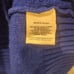 Anthropologie blue hooded sweater size medium