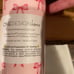 2 Rolls of pink with pink bow gift wrap