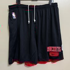 Nike NBA Houston Rockets Team Issue Reversible Practice Shorts 3XL-Tall NEW