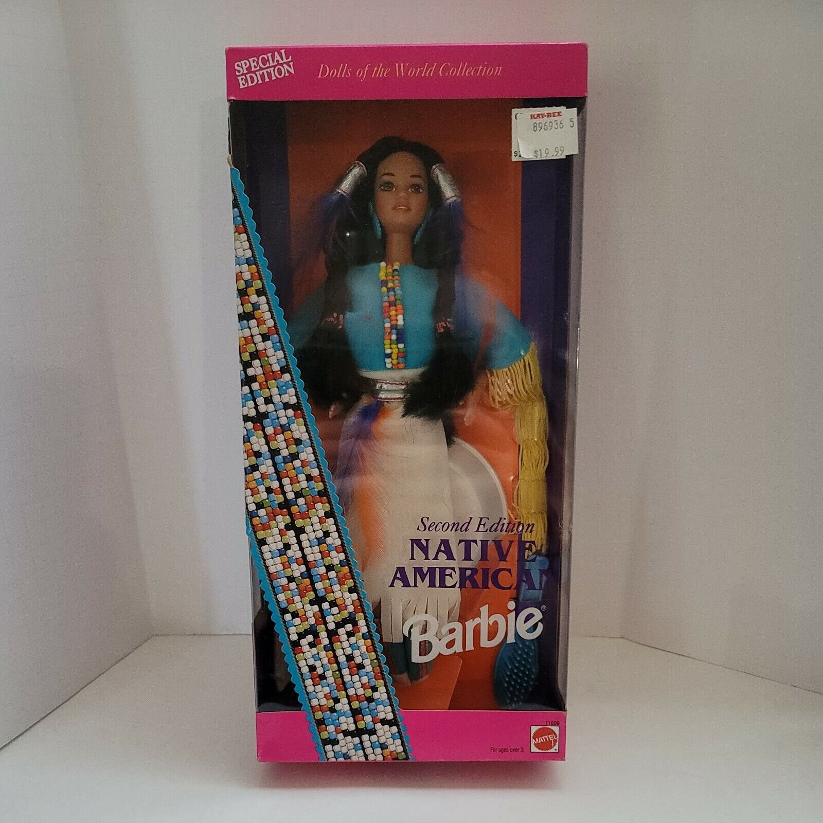 Second Edition Native American 1993 Barbie Dolls of the World Collection NEW