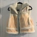 Free People movement NWT Sherpa vest with peach
