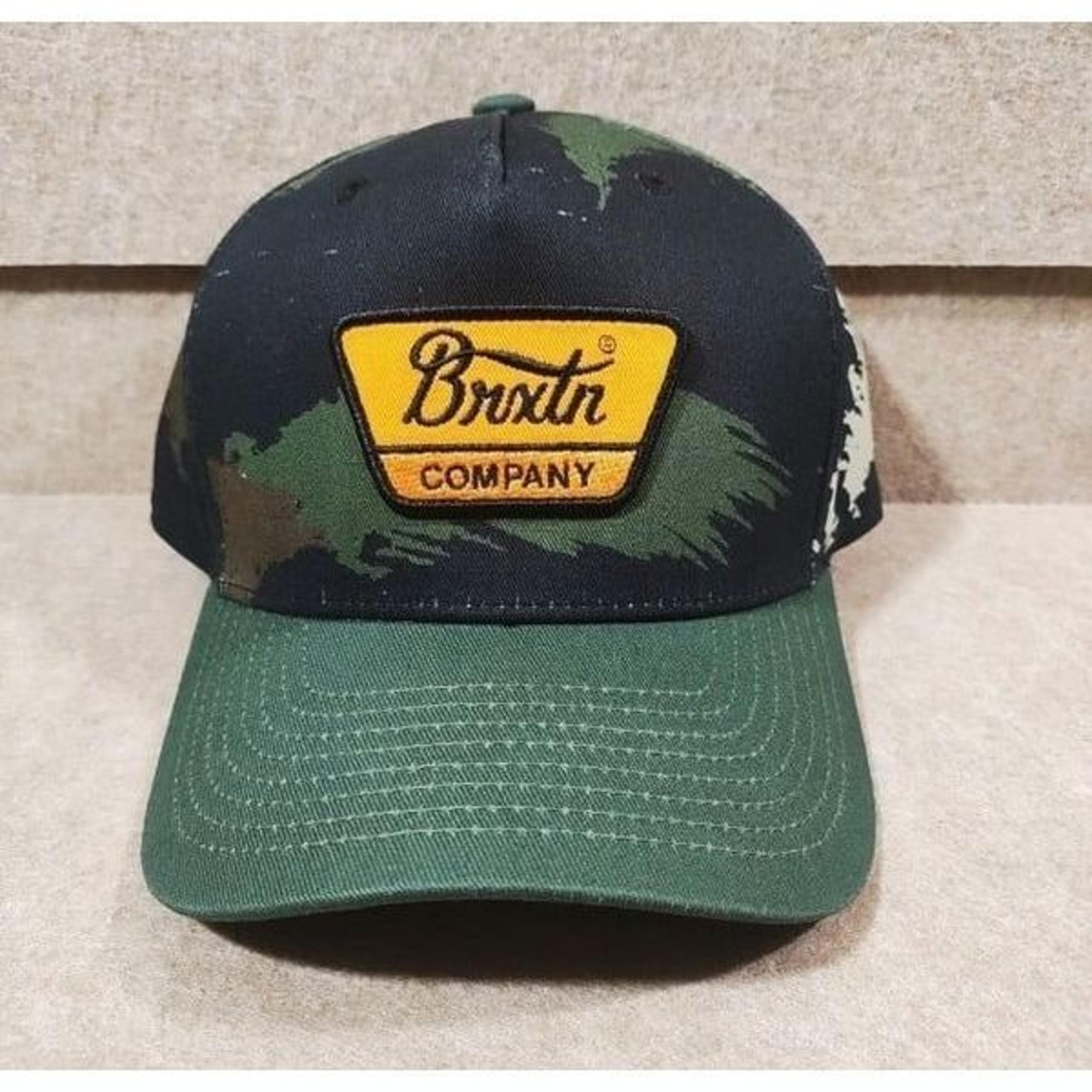 Brixton Linwood Camo Trucker Structured Hat #U