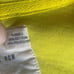 Strivers Row Men's Crewneck Long Sleeve Tee Shirt Size Large Yellow