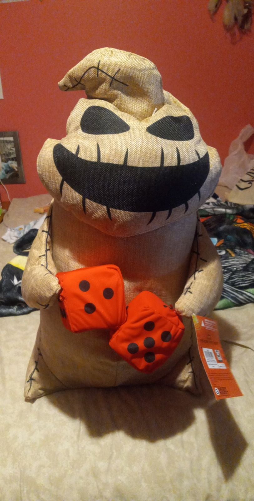 Oogie Boogie burlap plush 2ft