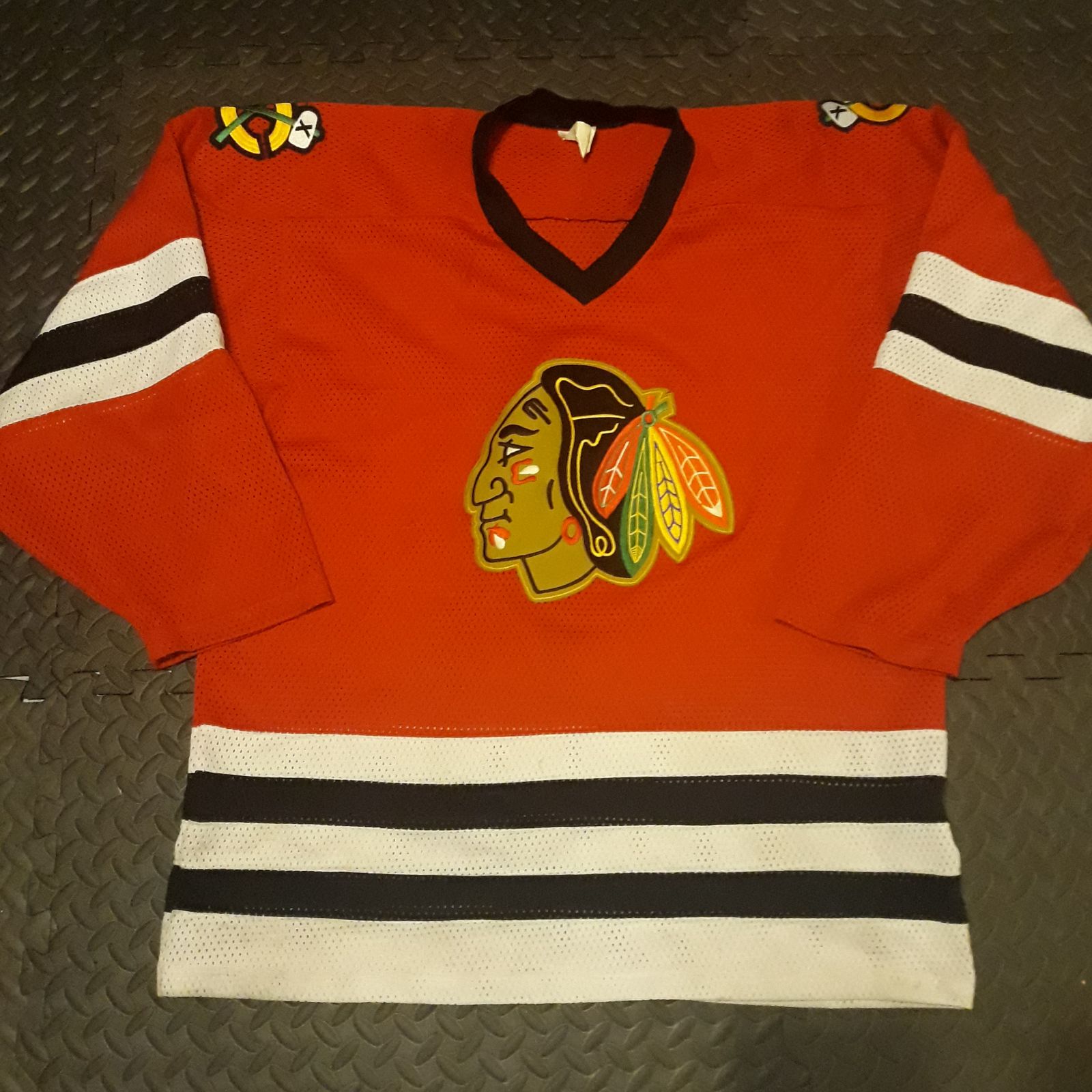 vintage chicago Blackhawks Jersey