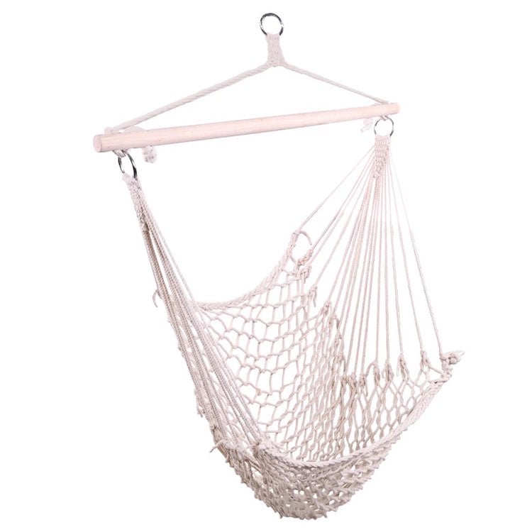 White Hammock Chair (Lace Rope)