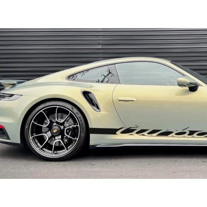 Custom Turbo Side Decals Set For Porsche 911 2020-2023 TURBO GTS GT3 992