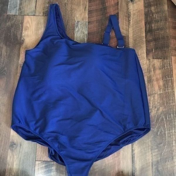 Rachel Rachel Roy one piece women’s swimsuit bathing suit Navy blue Size 4X