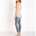 Splendid Supima Cotton Long Taupe Tan Tank