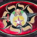 OOAK Vintage Egyptian Warriar Handmade Fire God Witch Estate Sale Belt Buckle