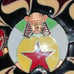 OOAK Vintage Egyptian Warriar Handmade Fire God Witch Estate Sale Belt Buckle
