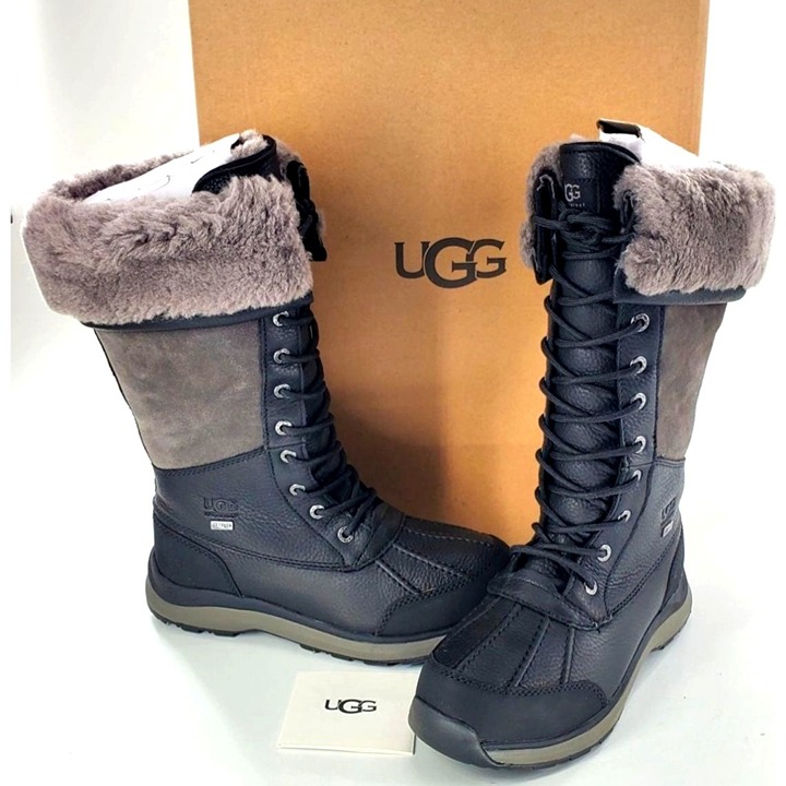 UGG Adirondack Tall Boot III Fur Waterproof 7 Sheepskin Leather Outdoor Shoes