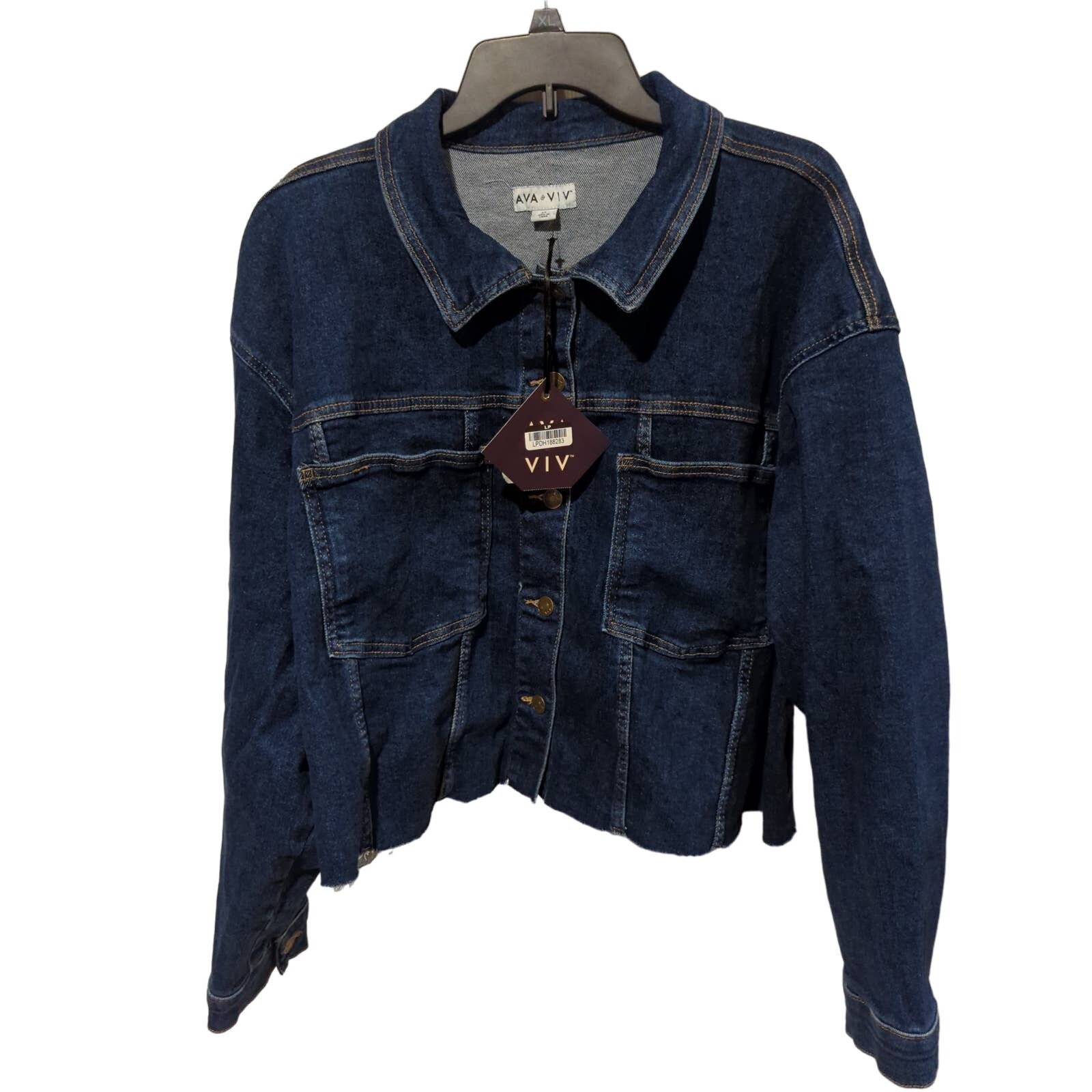 NWT Ava & Viv Denim Jacket, 3X