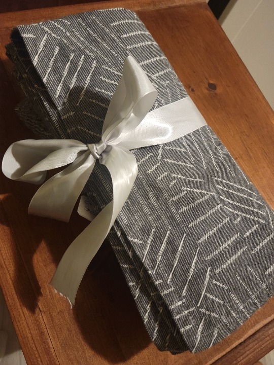 West Elm Charcoal Gray Tossed Lines Euro Pillow Shams