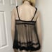 Victoria's Secret Black Pushup Babydoll