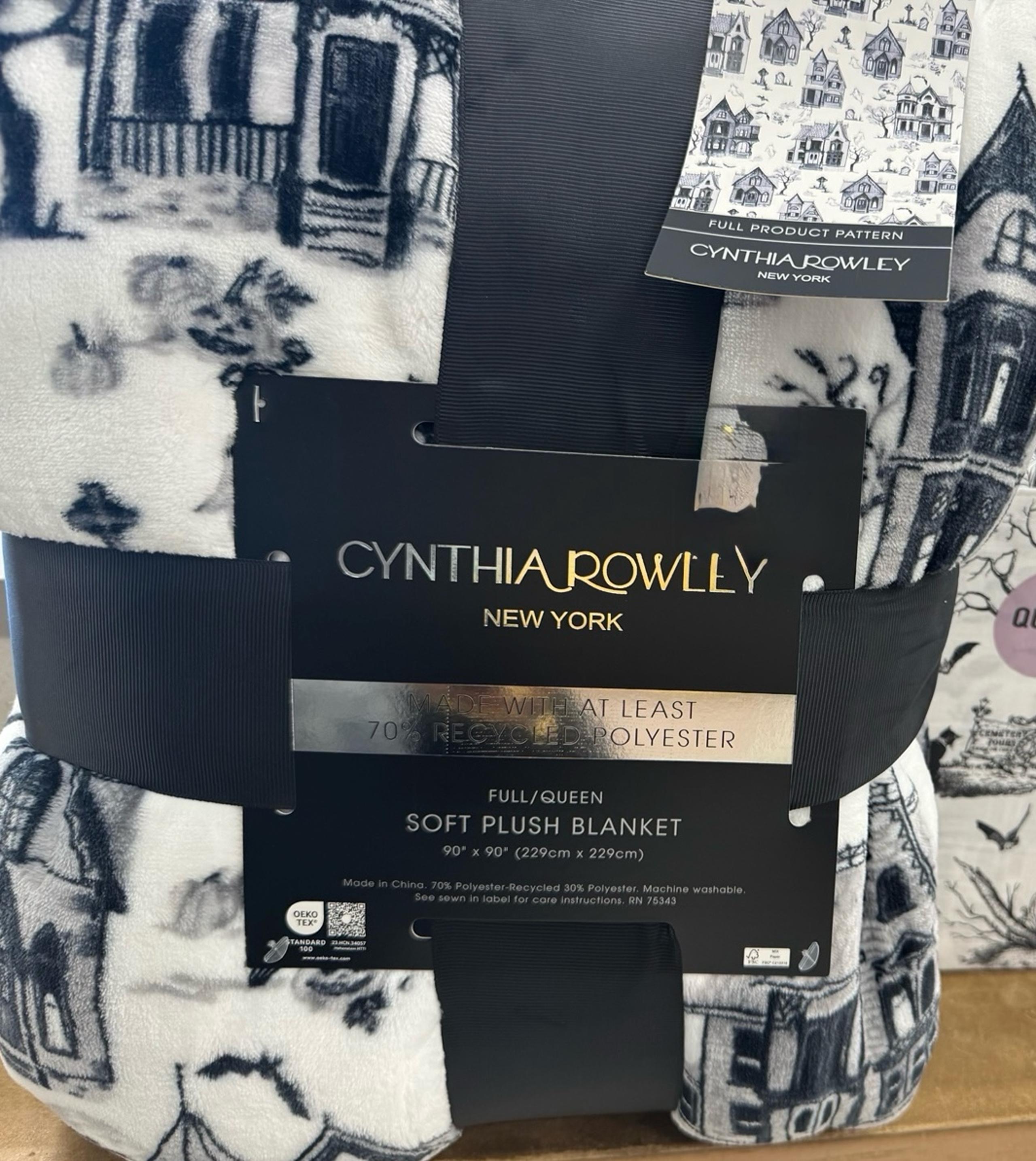 cynthia rowley queen halloween blanket