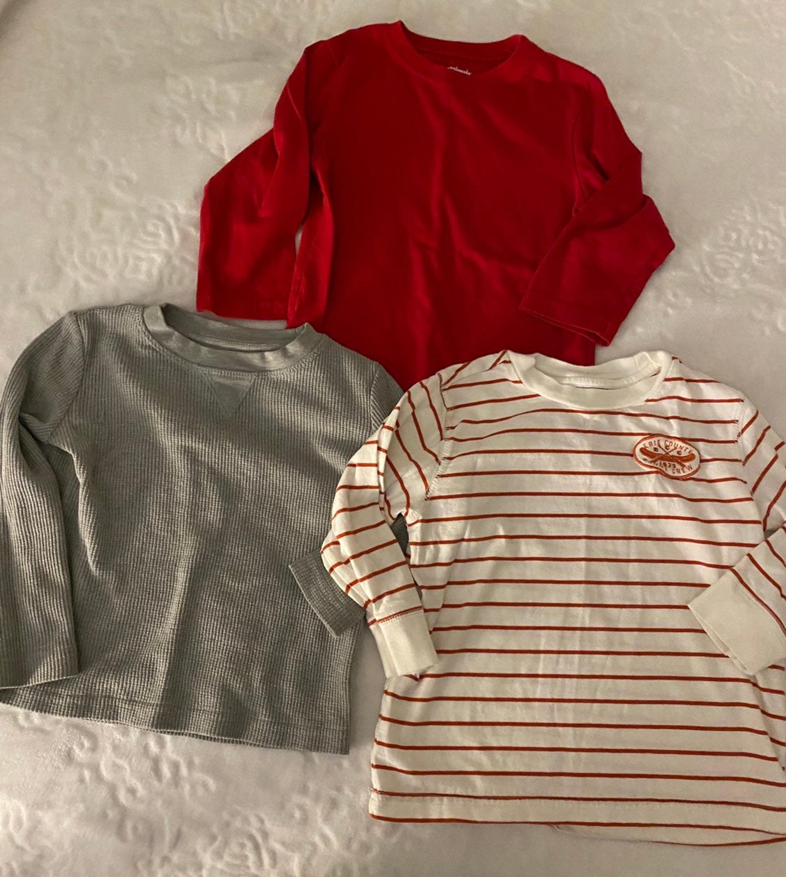 Toddler Boys Long Sleeve Tops 2T
