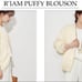 plage (French for beach ) R'IAM⭐︎PUFFY Puffy Blouson