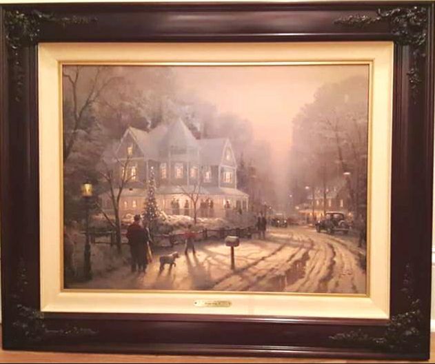 Thomas Kinkade painting