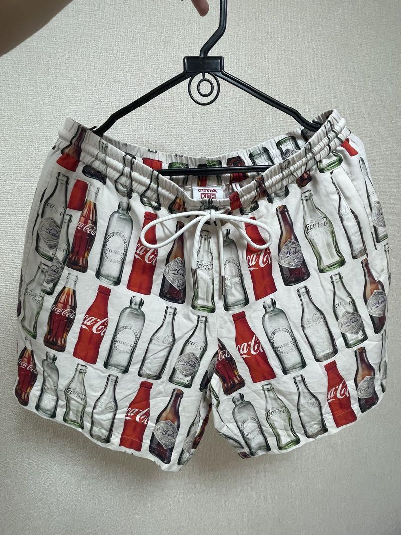 ✨Sold Out✨ Kith Coca-Cola Collaboration Half Pants Shorts Summer Style