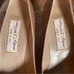 Vintage Etienne Aigner Taupe Heels Pumps Tan Sz 8