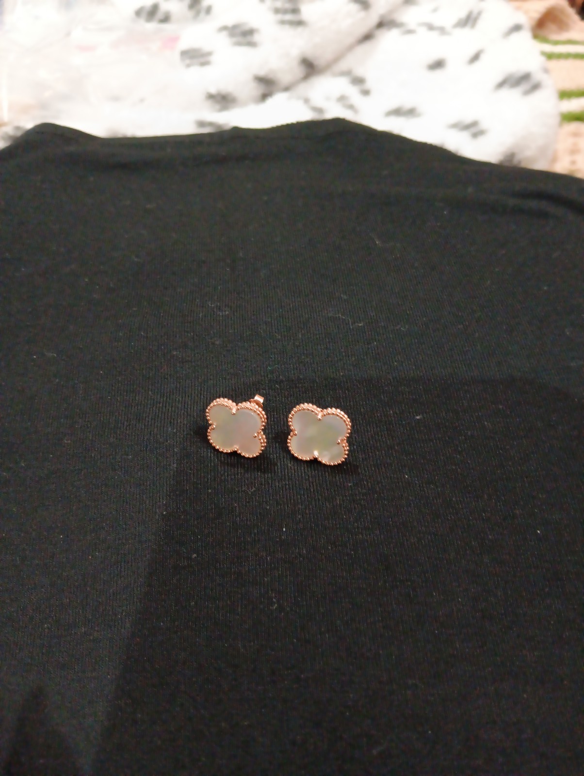 Sterling silver cz earrings