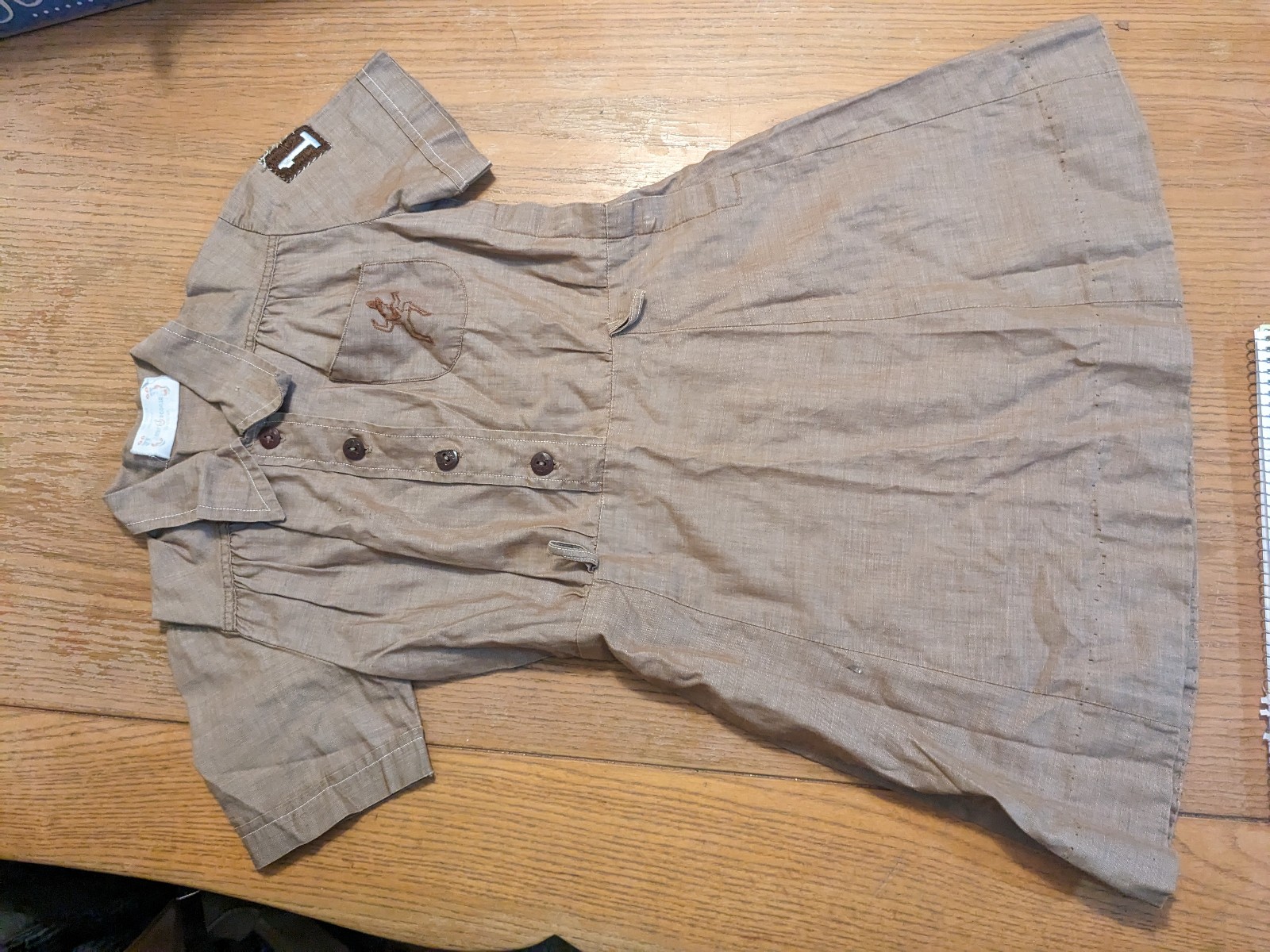 Vintage Girl Scout Brownie Uniform