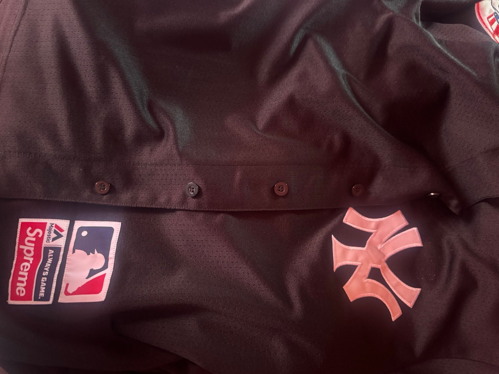 New York yankees supreme jersey medium