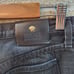 Versace Collection Dark Wash Flared Womens Jeans Size 27