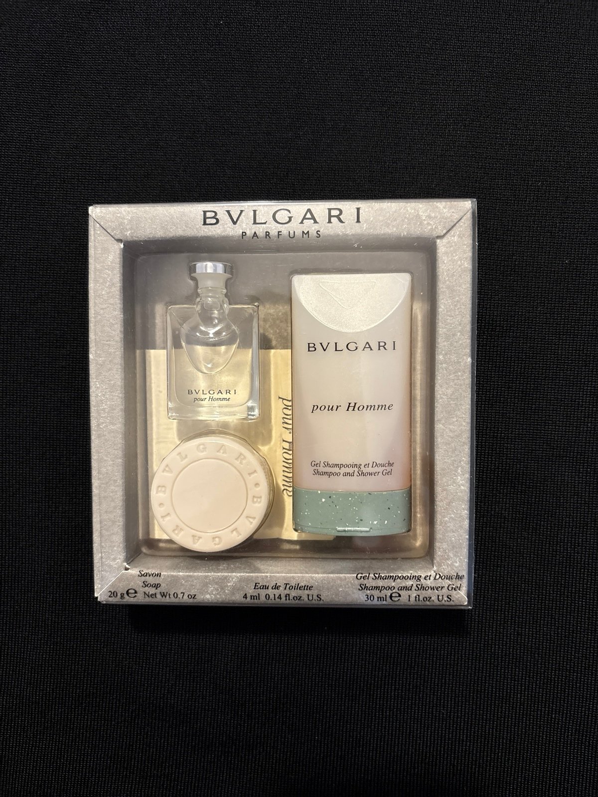 BVLGARI POUR HOMME MINI SET