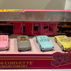 Hot Wheels® Barbie® Corvette® 4-Pack from Barbie™ The Movie