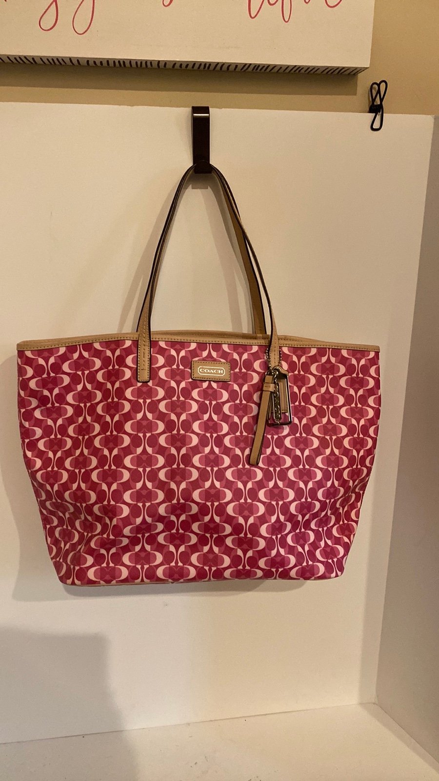 Coach tote bag