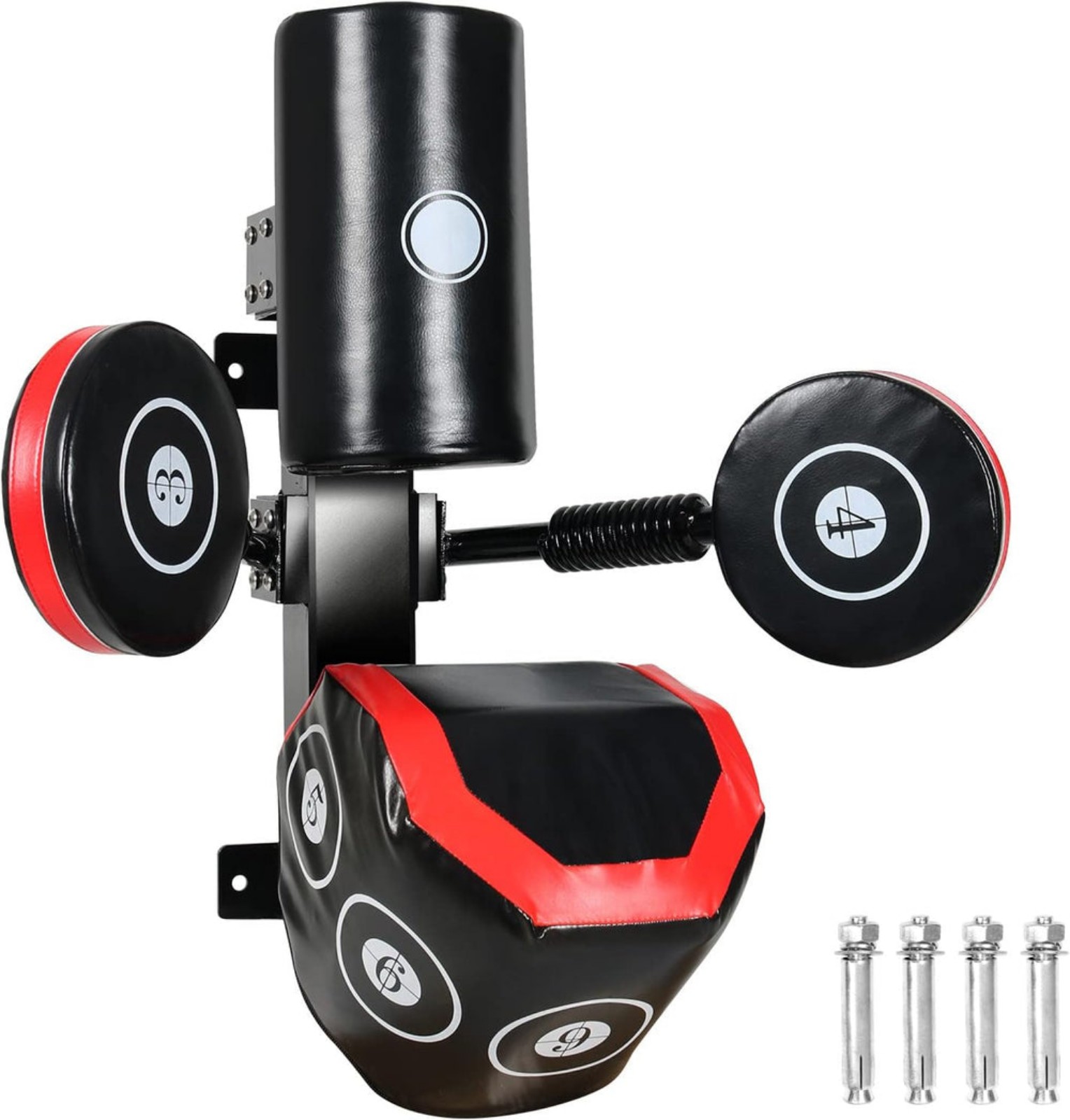 Multi-Point Sparring Speed Boxing Target, Practice Target Columns 360° Rebound