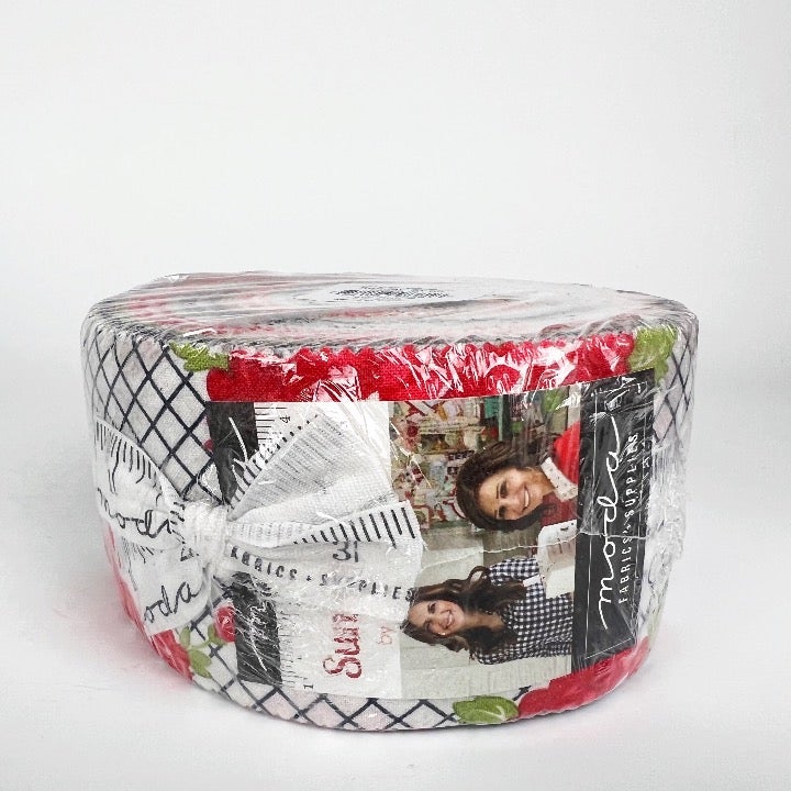 Moda SUNDAY STROLL Bonnie & shops Camille JELLY ROLL 40 strips Quilt Fabric Cotton