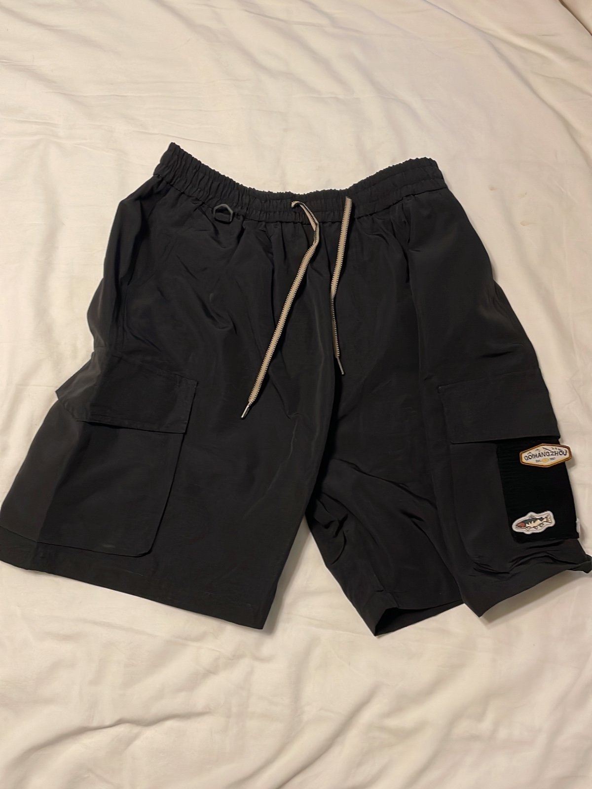 Drawstring black shorts Aelfric Eden