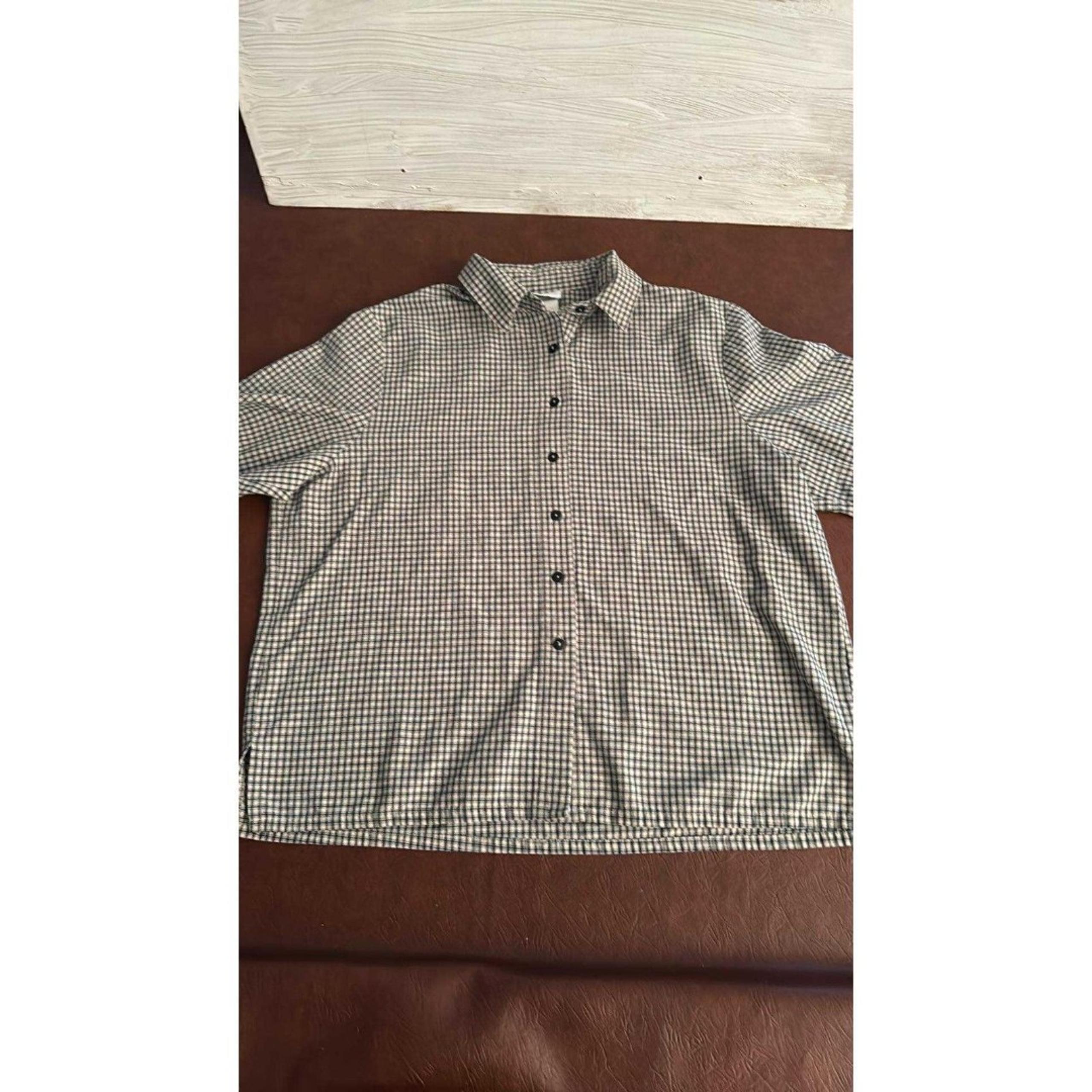 BonWorth Women's Top XL Button Up the Front