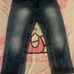 akademiks jeans baggy denim studded