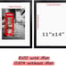 Pack of 9 Picture Frames 11x14 or 8x10 NEW