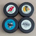 Vintage Trench NHL Hockey Puck lot of 4