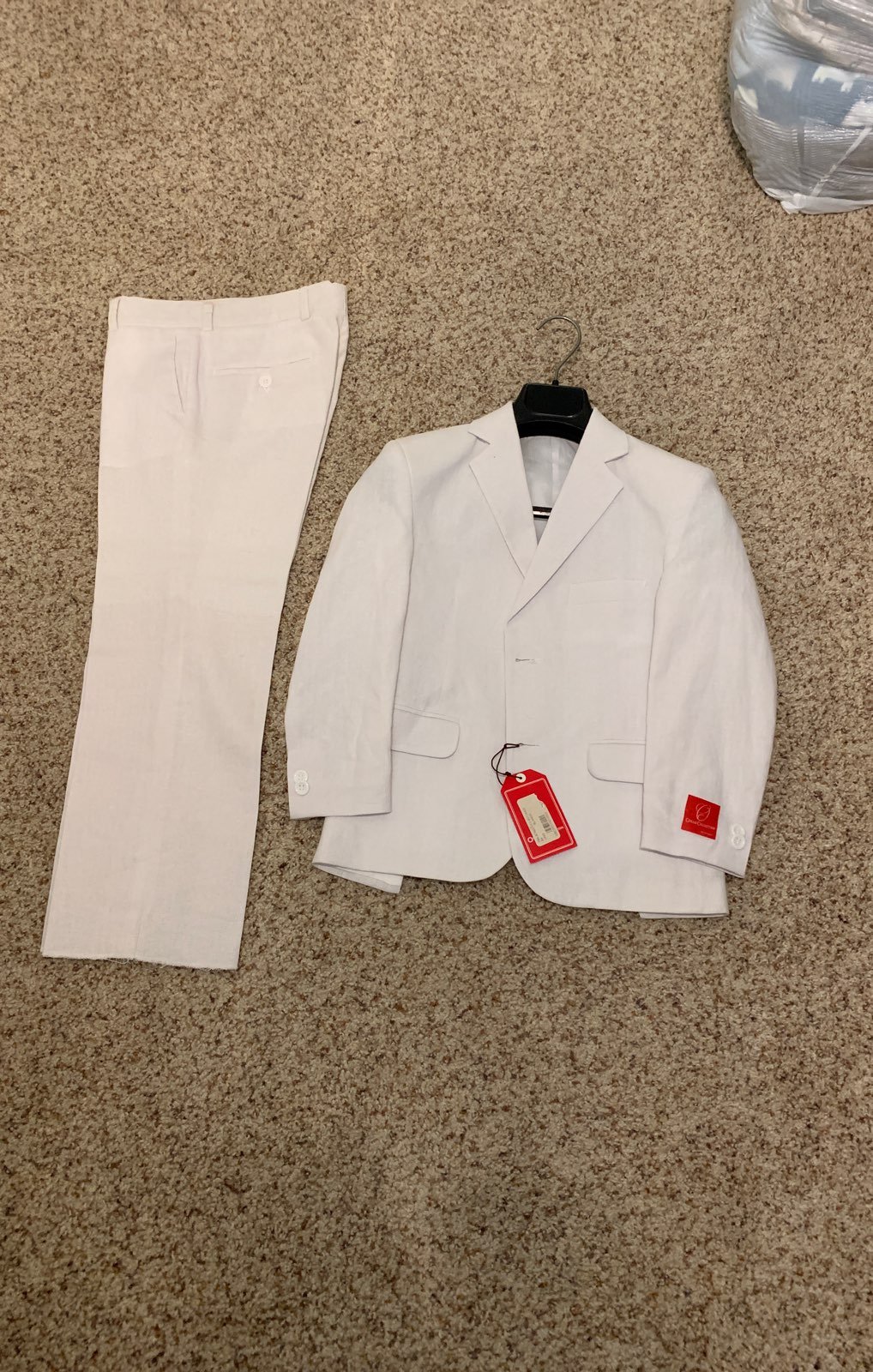 Kids White Suit