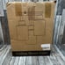 3-Light Flush Mount Ceiling Light Oil Rubbed Bronze Clear Seeded Glass Shades