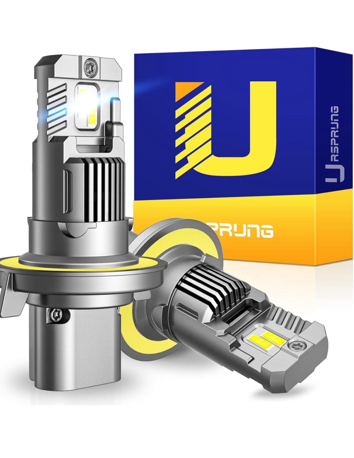 Ursprung H13/9008 Bulb, 26000LM 700% Ultra Brightness, Plug-N-Play Direct Instal