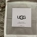 New 50 UGG Set of 2 king pillowcases 100% cotton 300 Thread Stone Price FIRM